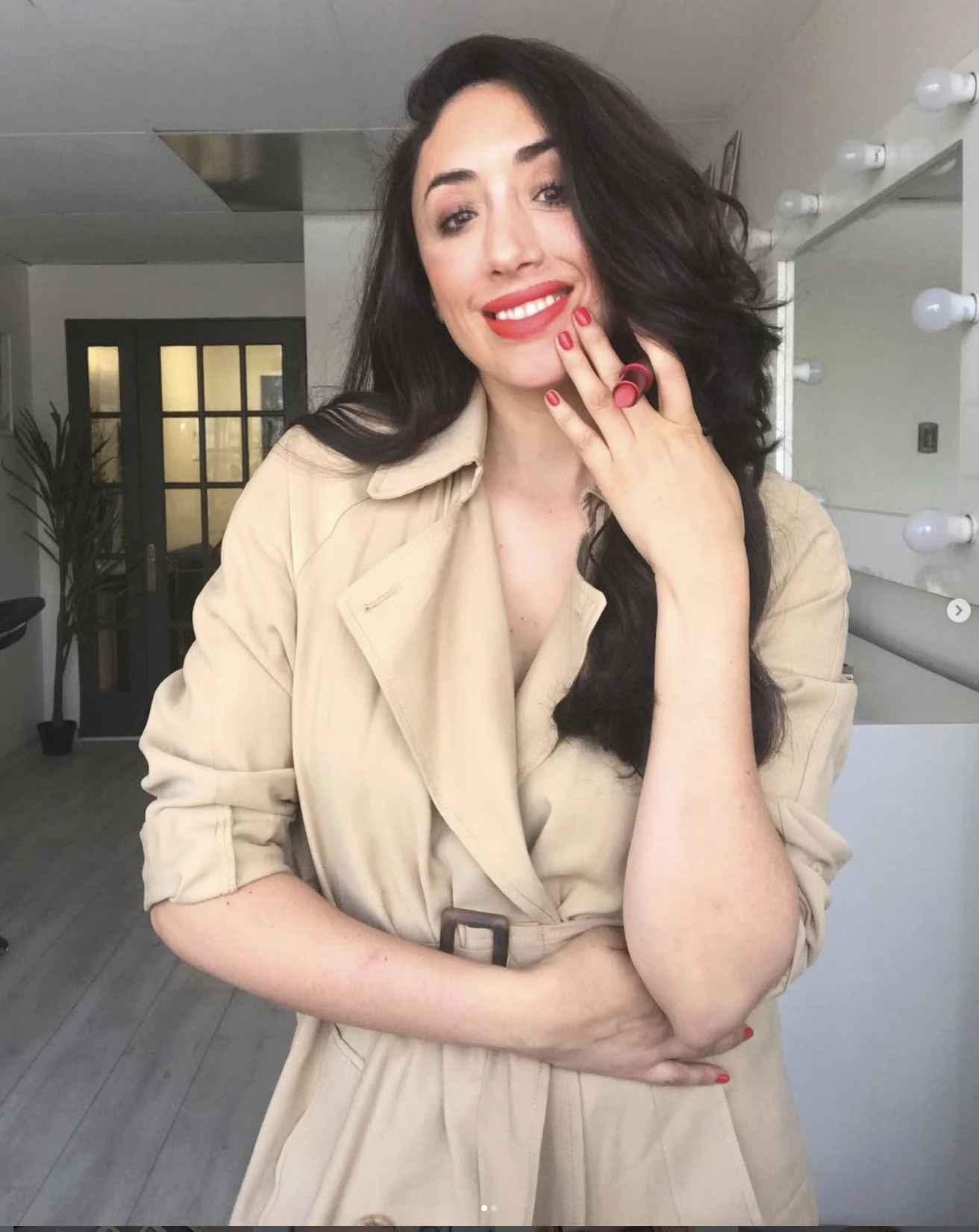 Mila Delaporte, maquilladora profesional
